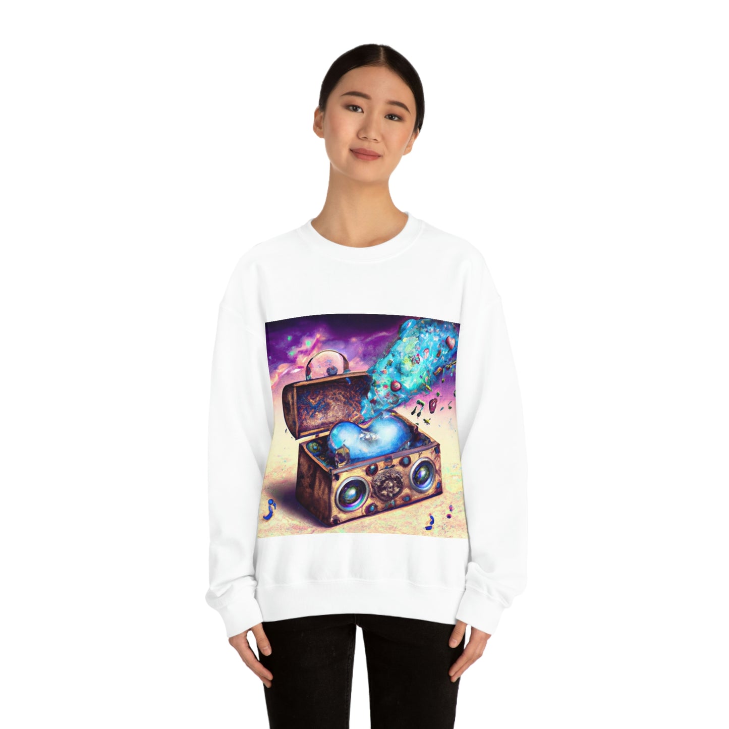 Unisex Heavy Blend™ Crewneck Sweatshirt-Music Lover