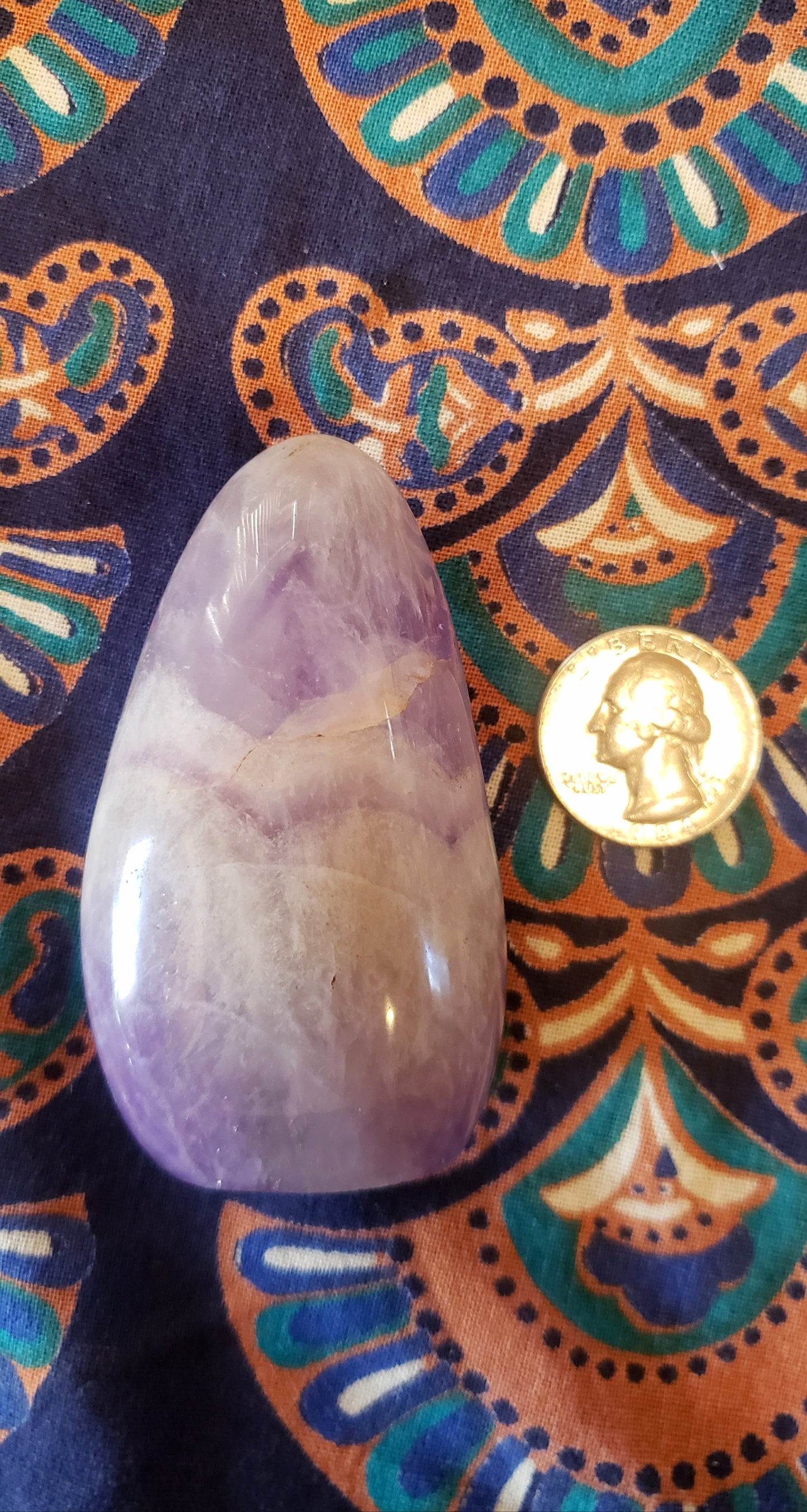 Chevron Amethyst Freeform