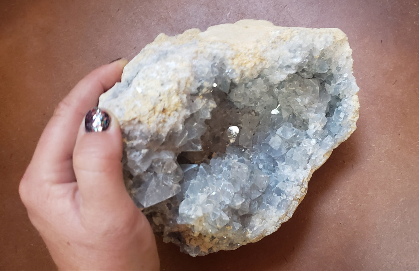 Celestite Geode