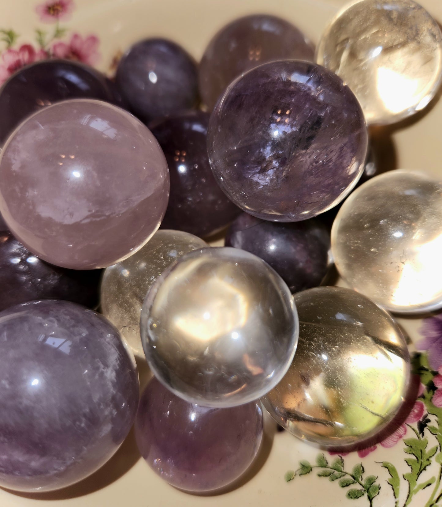 Mini Amethyst Spheres
