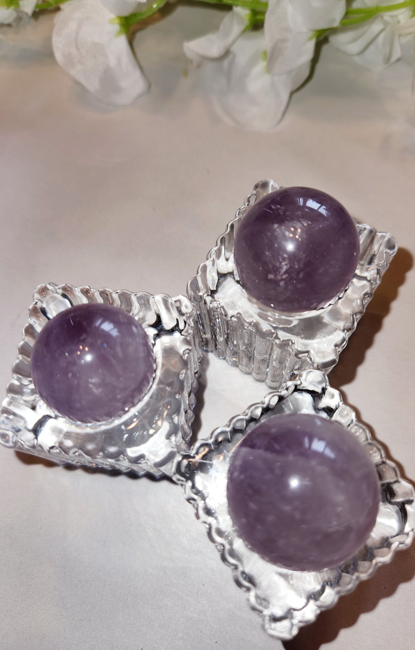 Mini Amethyst Spheres