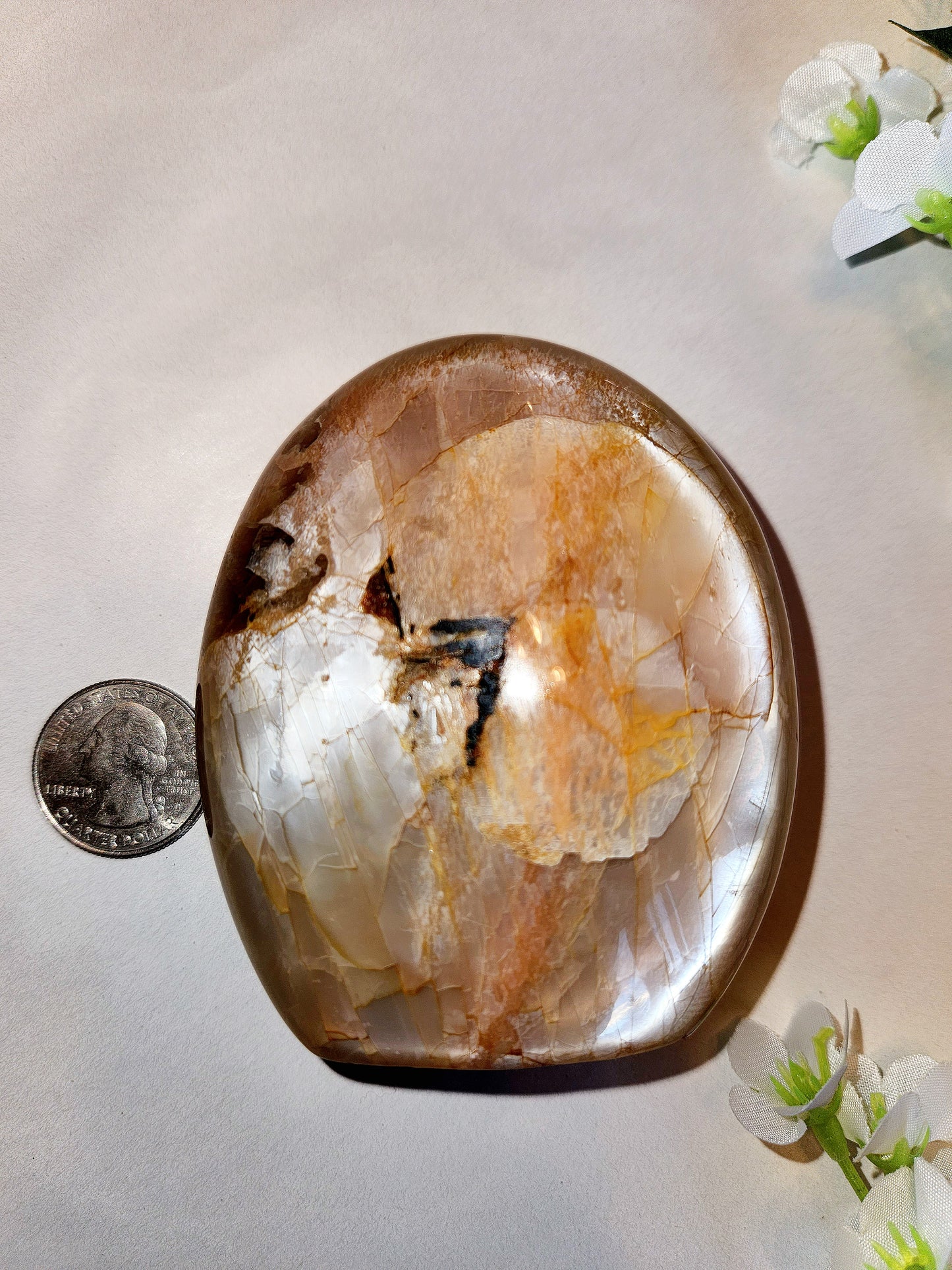 Peach Moonstone Freeform