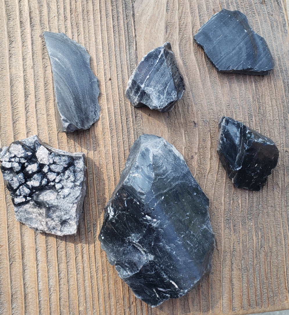 1 lb Obsidian Chunks