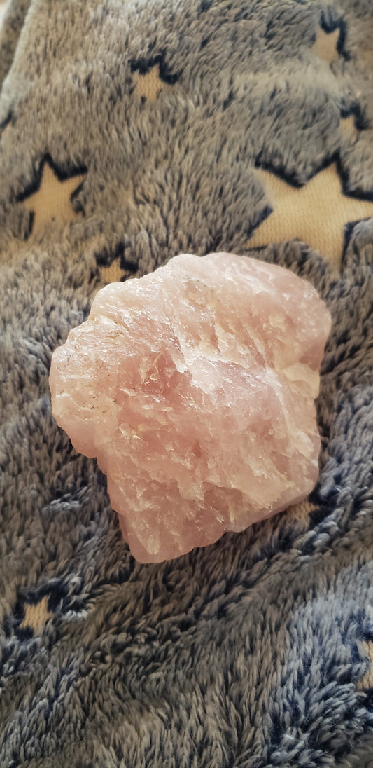 Raw Rose Quartz