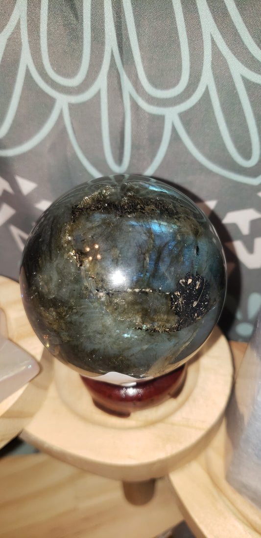 Labradorite Sphere