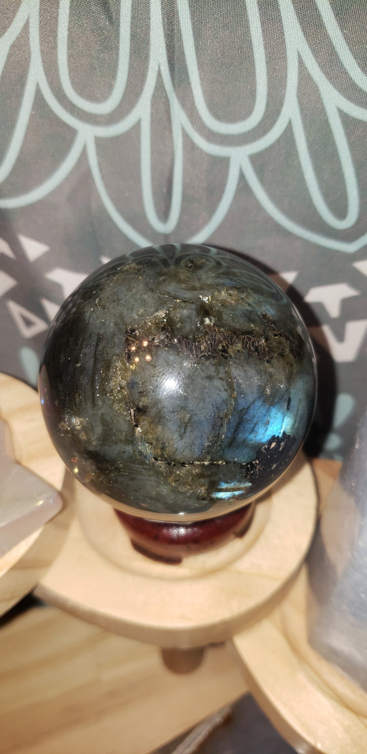 Labradorite Sphere