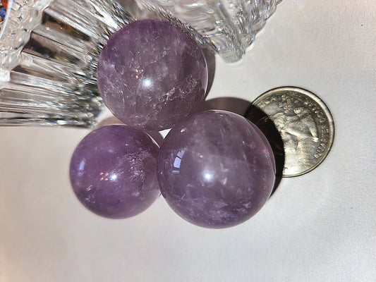 Mini Amethyst Spheres